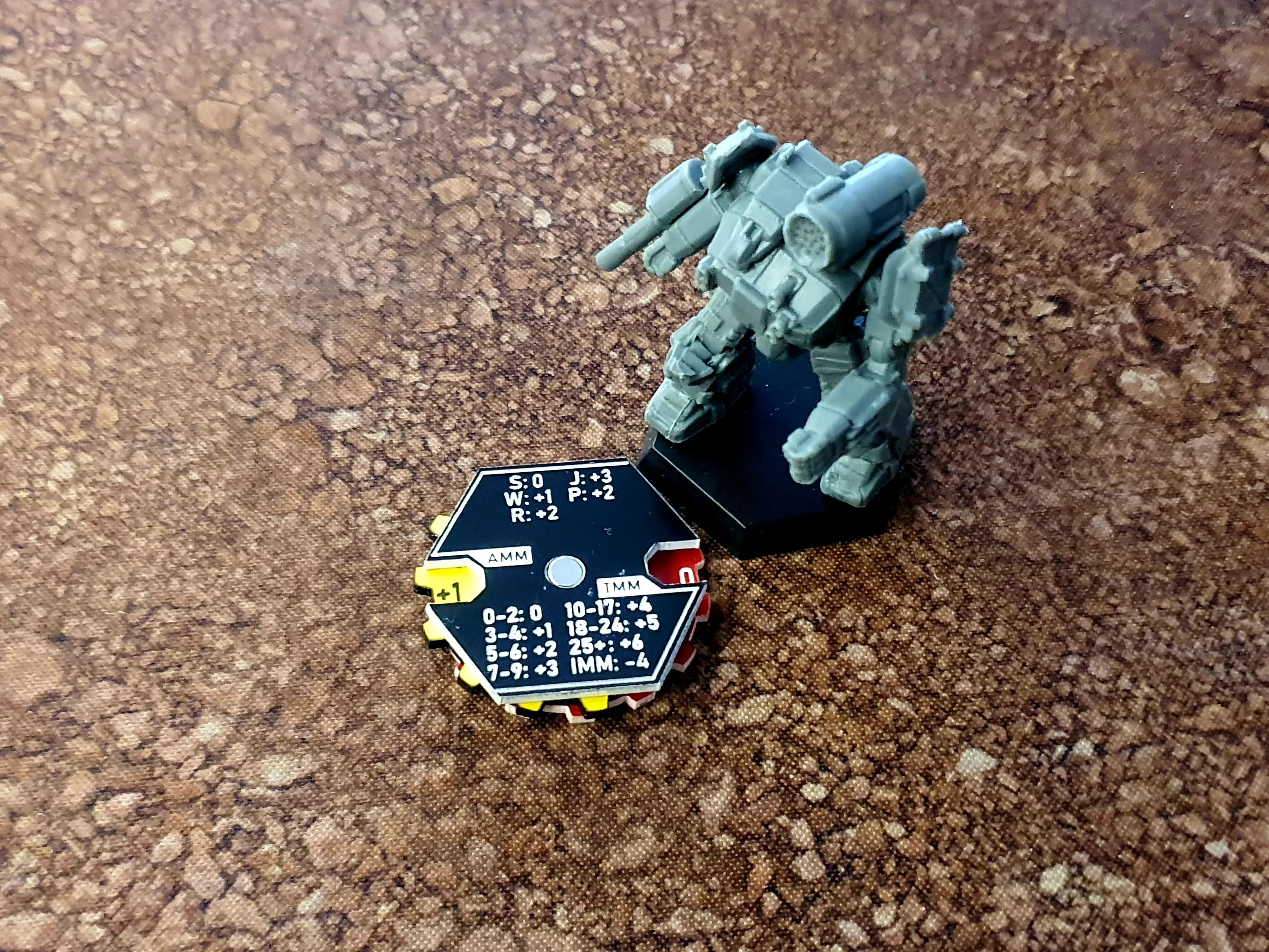 BattleTech-Tokens Laserforge Miniatures