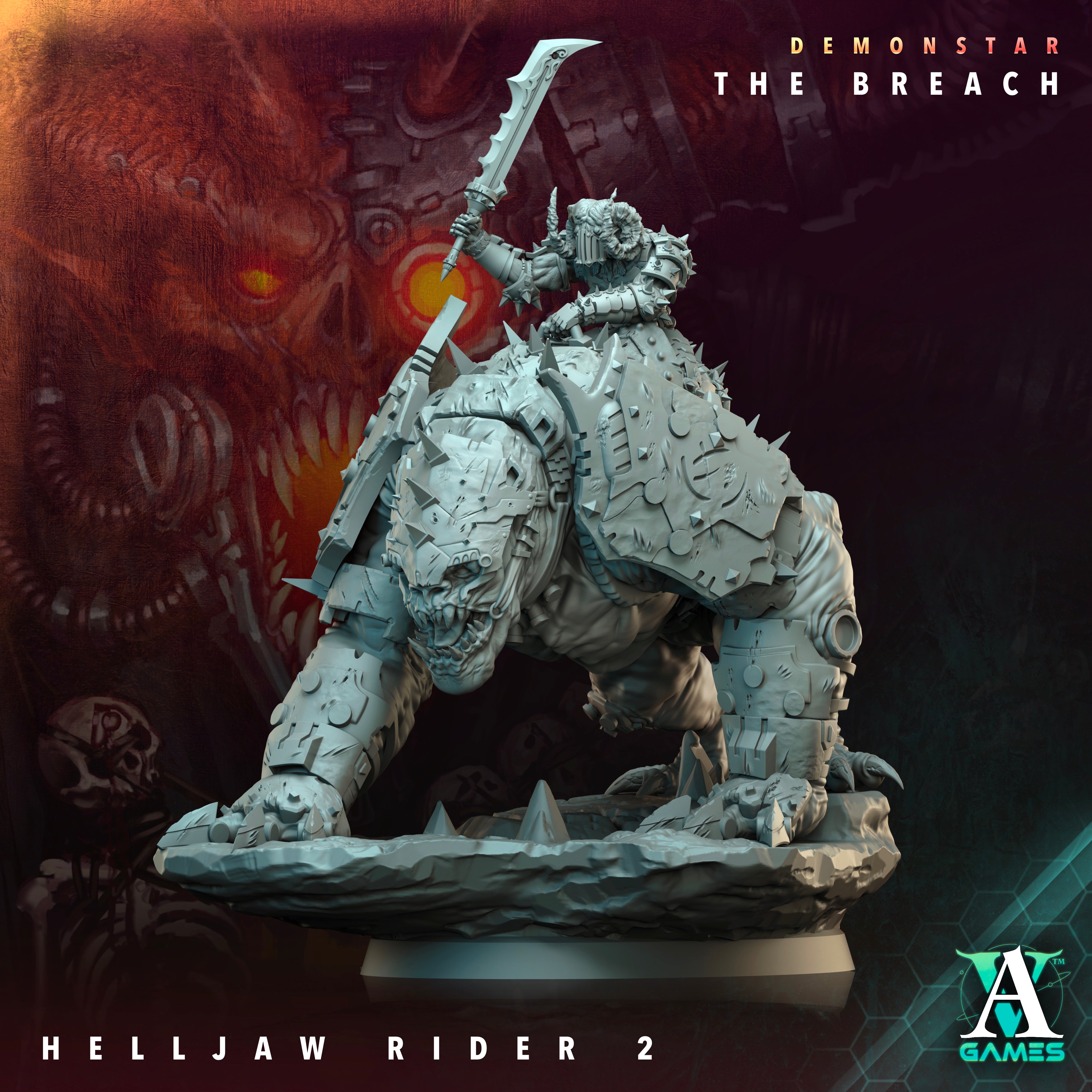 Helljaw Riders - Demonstar Scions Archvillain Games