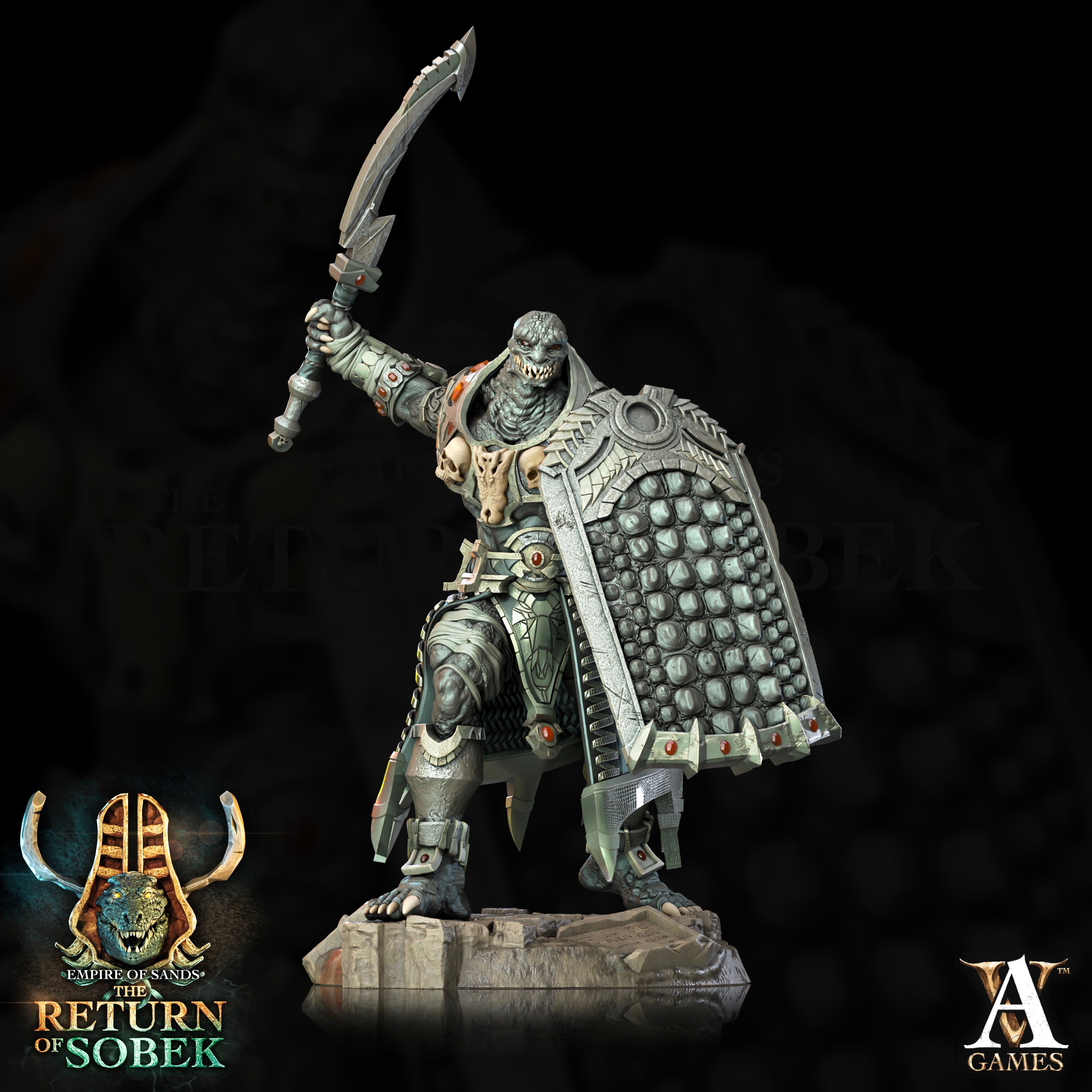 Atumhos Squad (4) - Ankh Overlords Archvillain Games