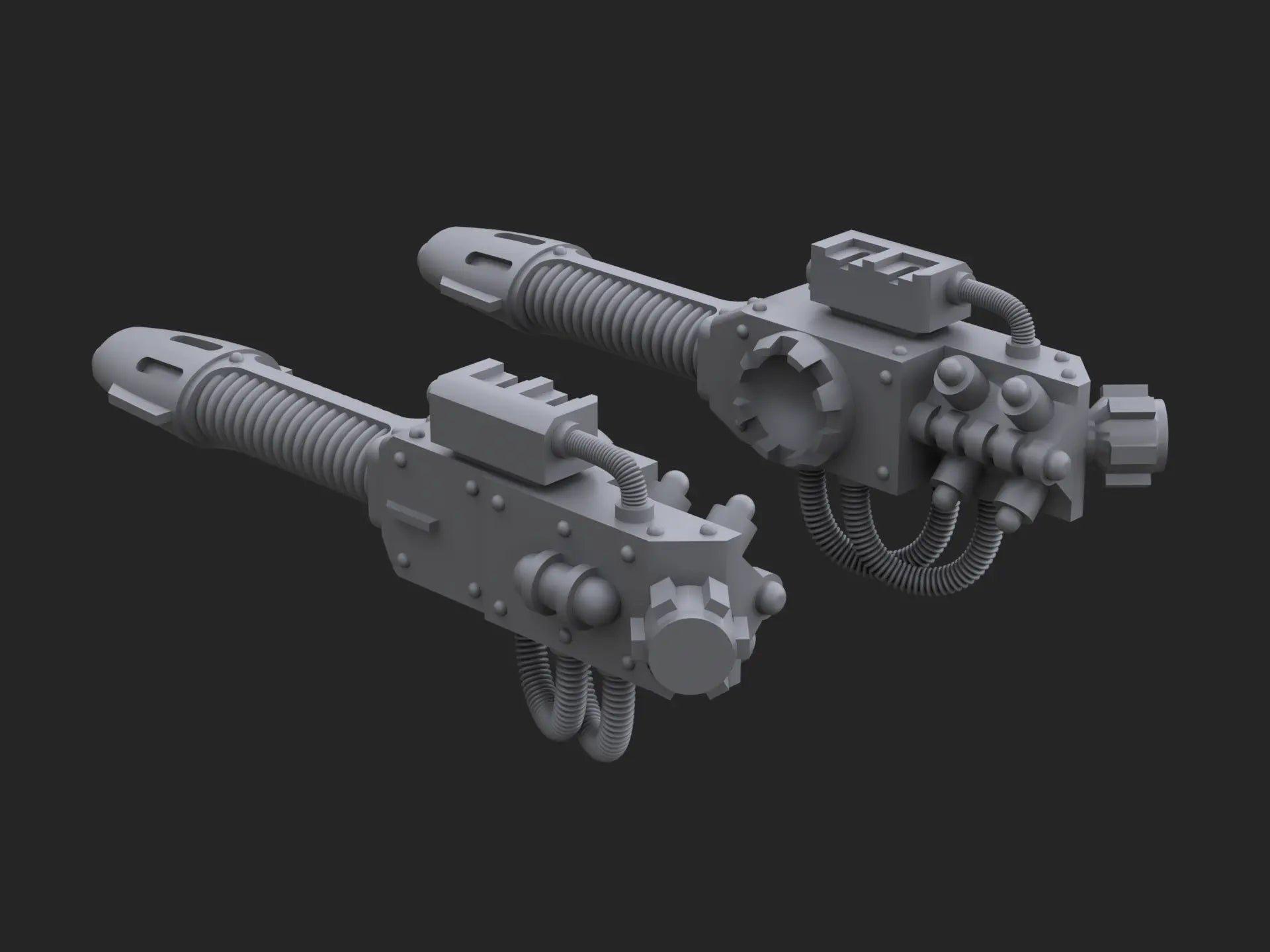 Martian Armorium - Secutor Plasma Fusil (Pair) Laserforge Miniatures