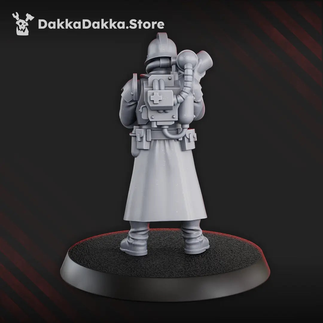 Medic - 3rd Death Division Squad - OPR Warcells DakkaDakka