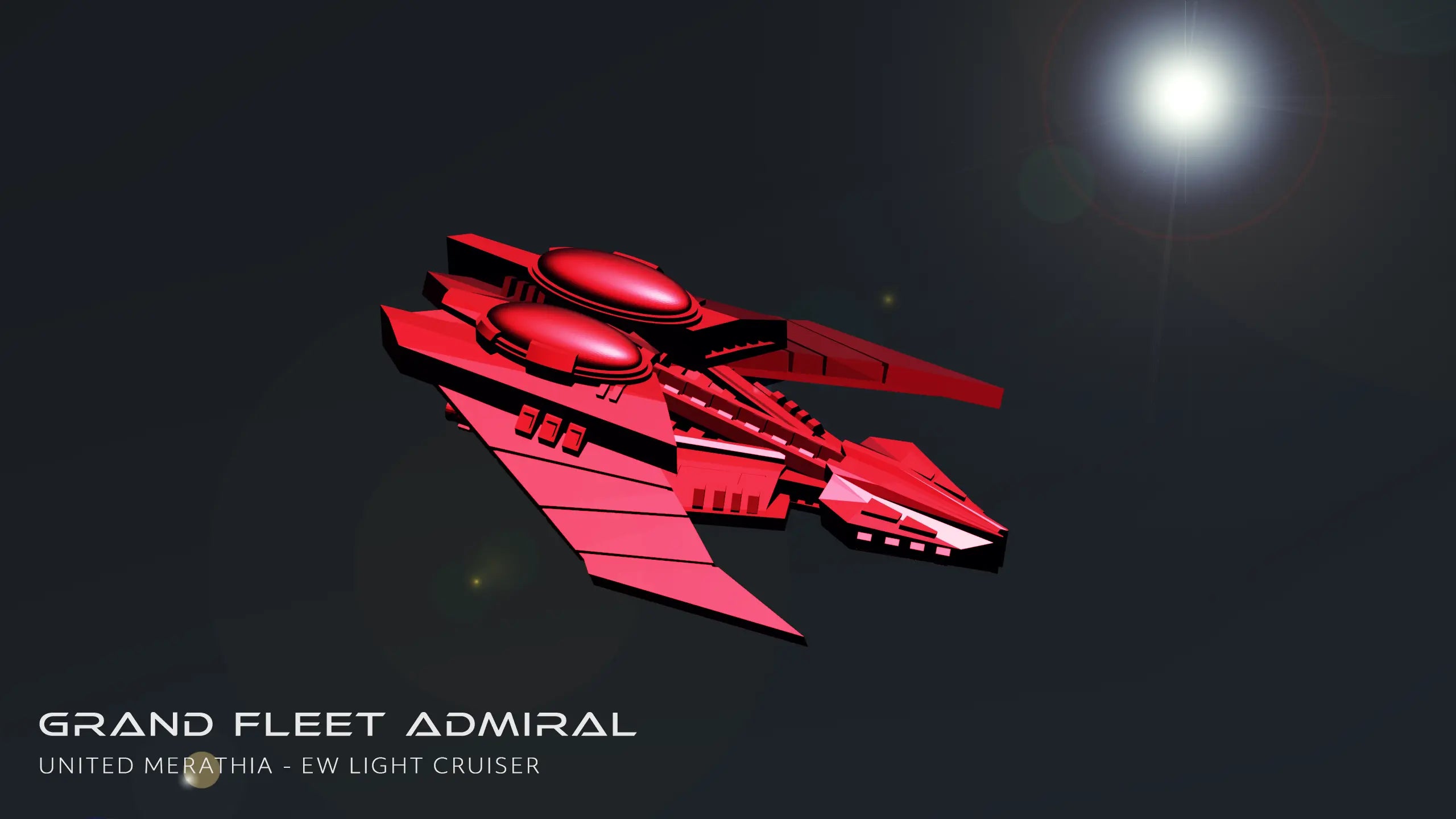 Merathian Khanate - EW Light Cruiser pack Grand Fleet Admiral