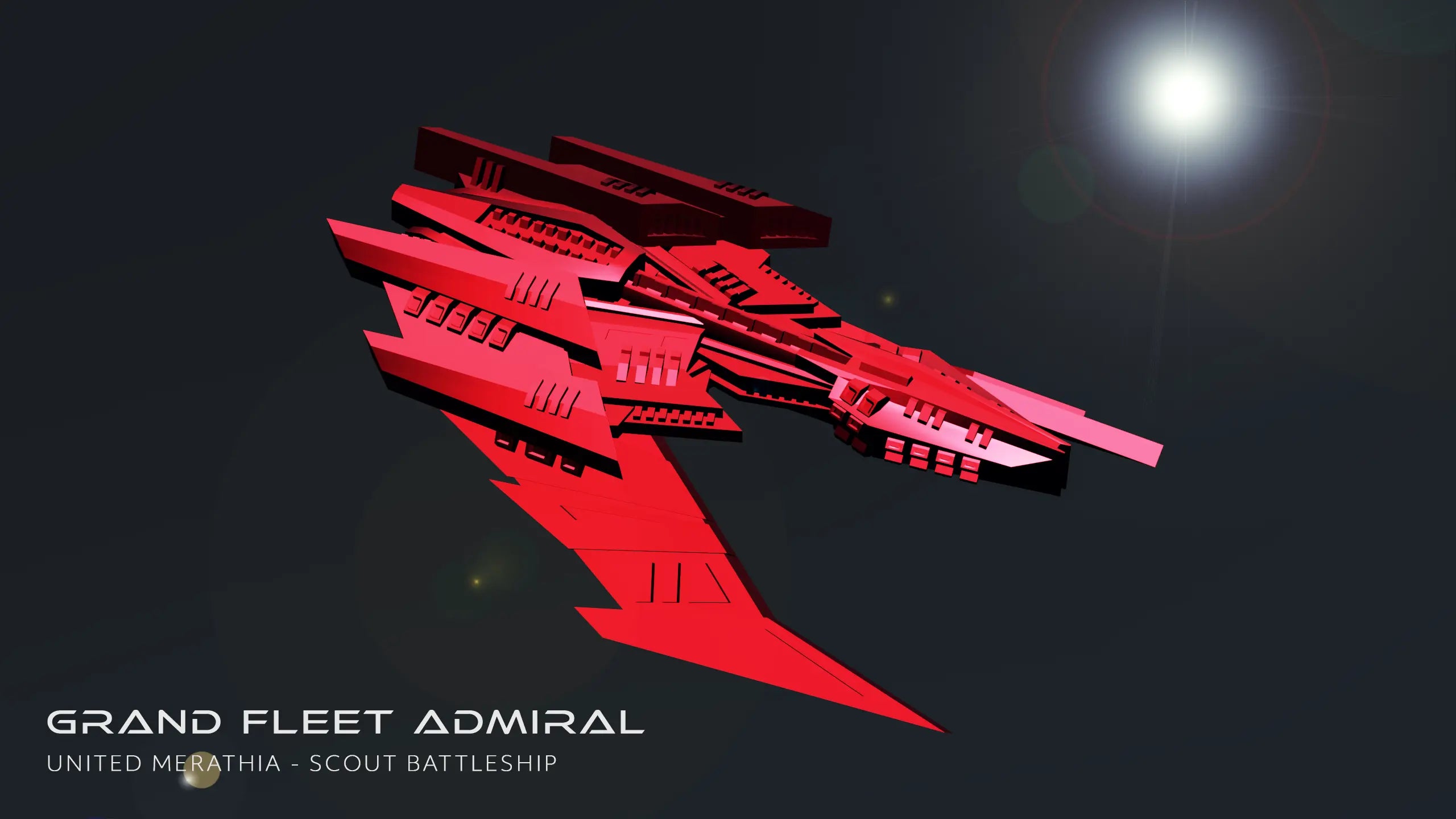 Merathian Khanate - Scout Battleship Grand Fleet Admiral