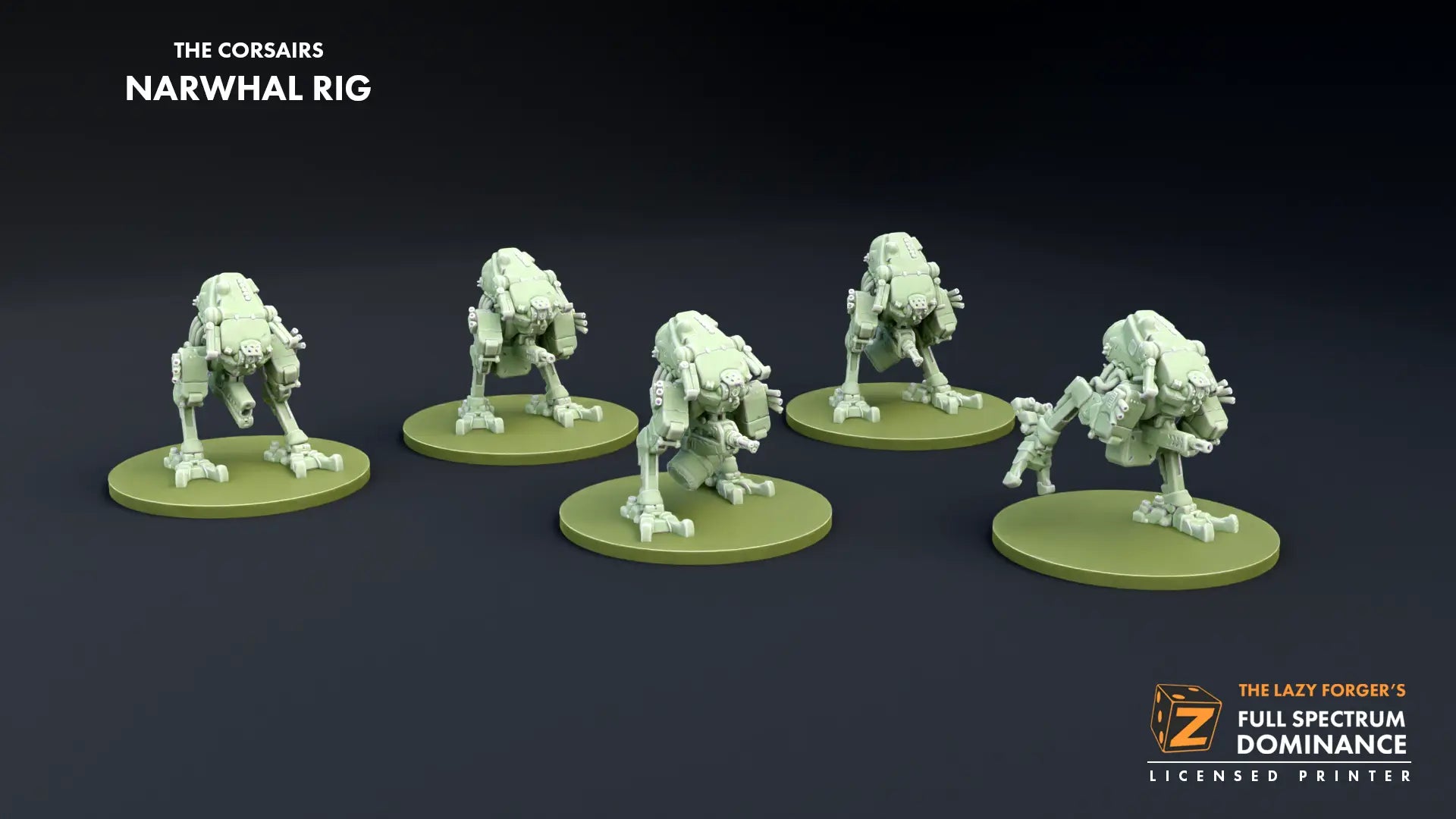 Narwhal Rig (5) - The Corsairs The Lazy Forger