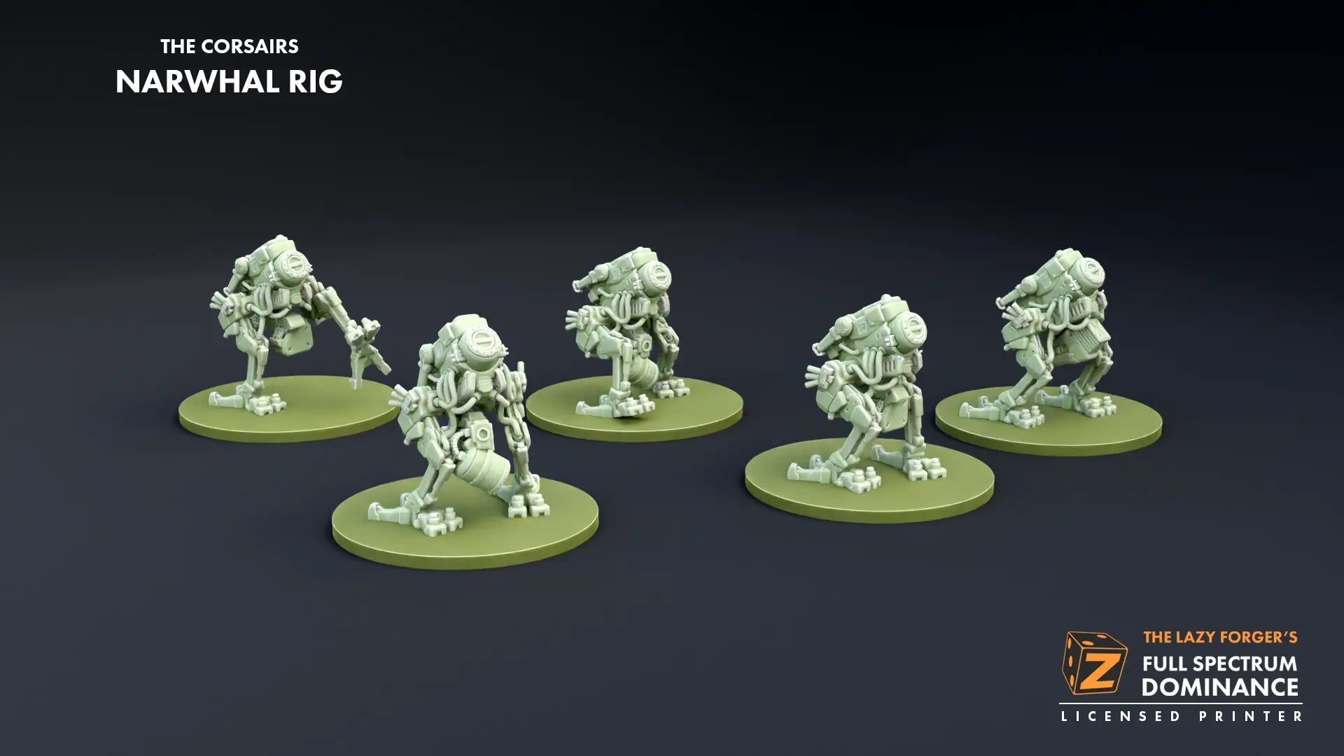 Narwhal Rig (5) - The Corsairs The Lazy Forger