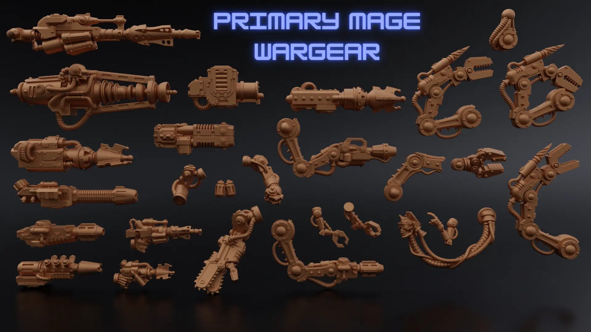 Primary Mage Wargear Bits Box Realm of Gears