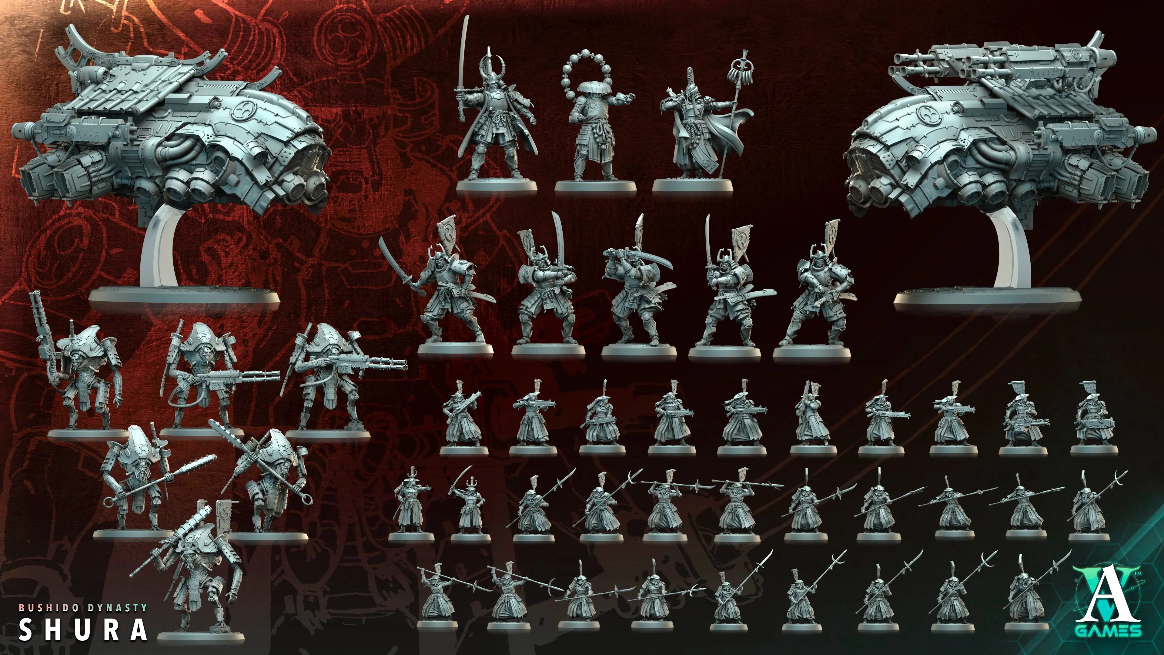 Starter Bundle - Bushido Dynasty Archvillain Games