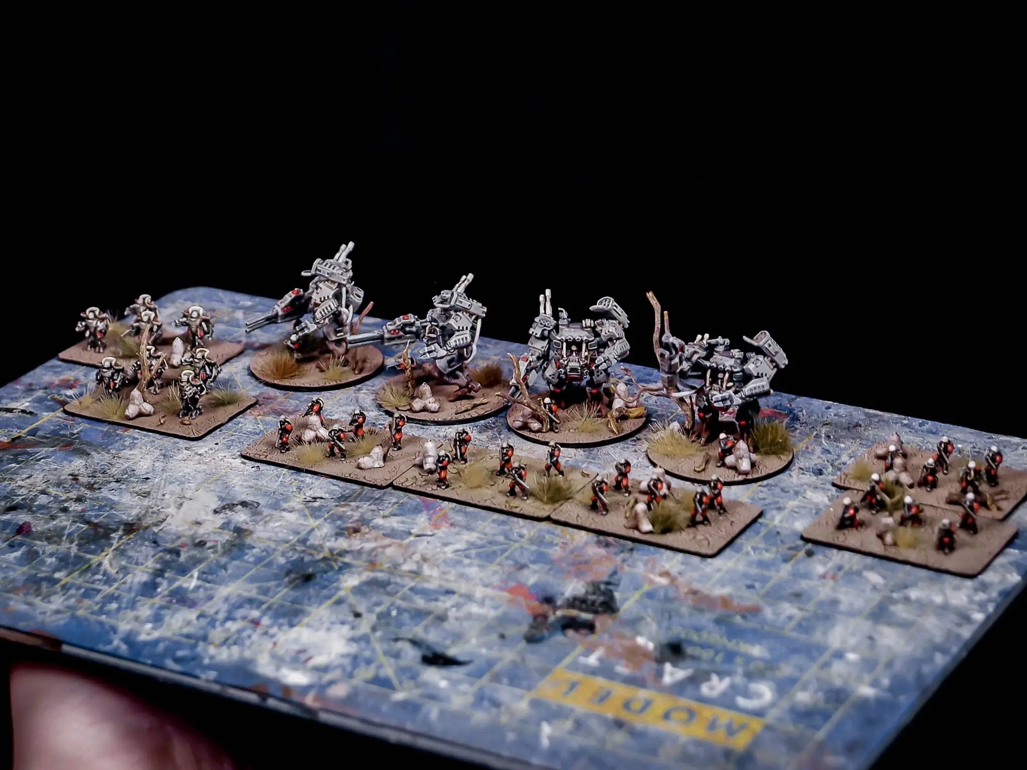Walkers (8-pack) & Armoured Infantry (12) - The Enlisted The Lazy Forger
