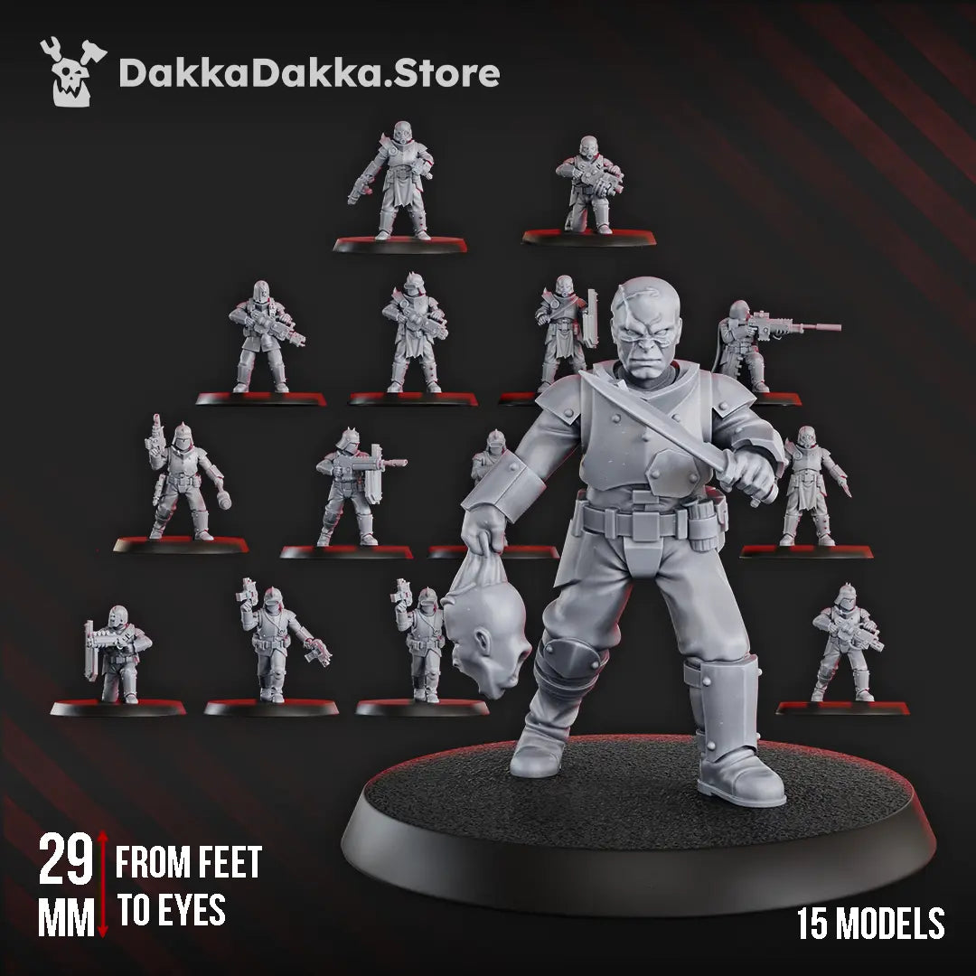 Warband Pack 1 - Maverick Cultists - OPR Warcells DakkaDakka